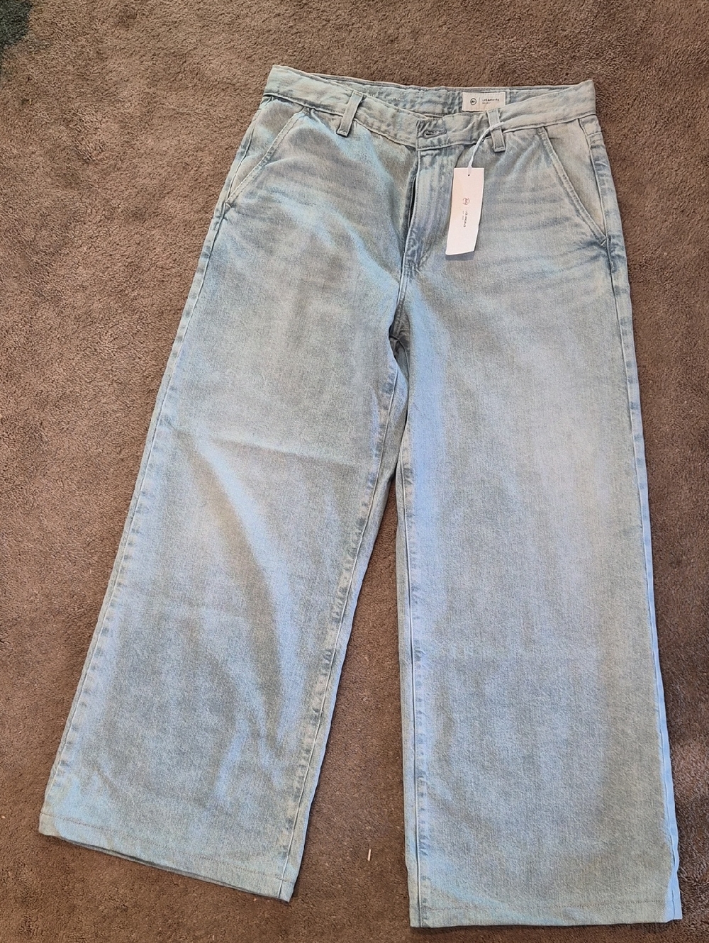 Ag Adriano Goldschmied Light Blue Denim Jeans with Tag